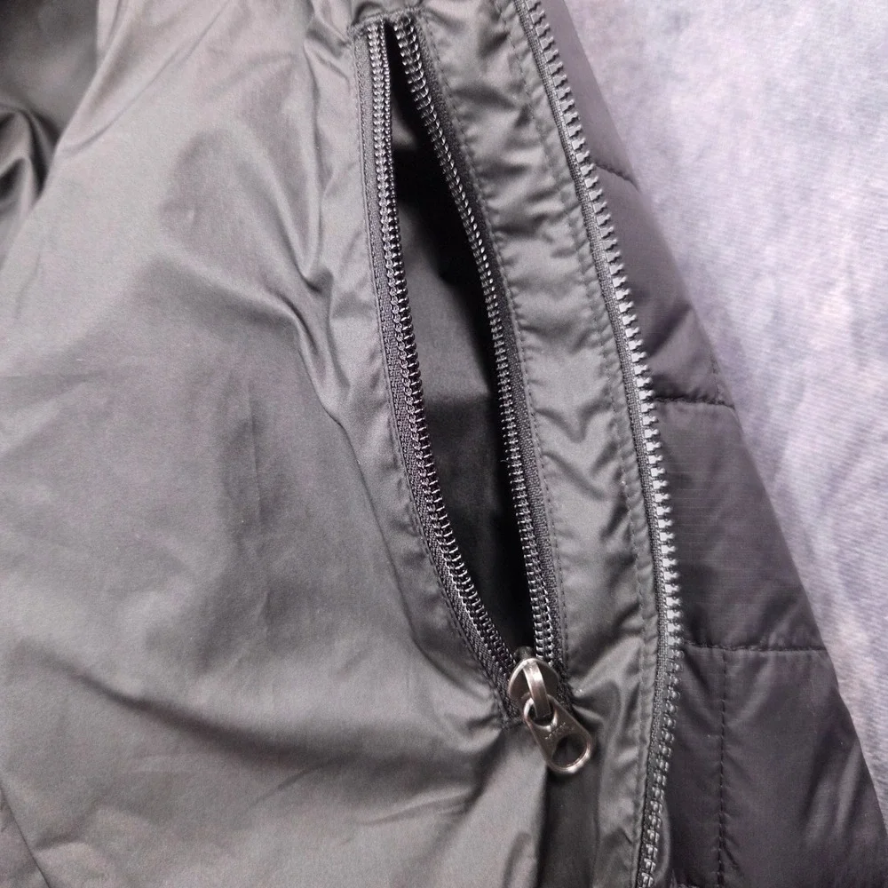 Patagonia Nano Puff Jacket Kids XL 14 Black Quilted Insulated Brick Pattern Gorp
